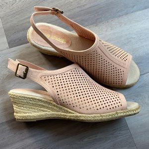 New Easy Street Light Pink Espadrilles